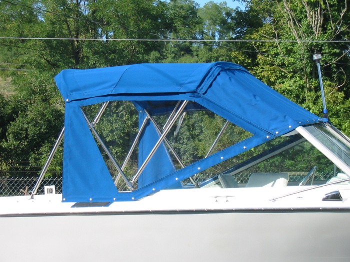 Jeffs Boat Tops - Gallery of bimini tops, cockpit covers, pontoon 